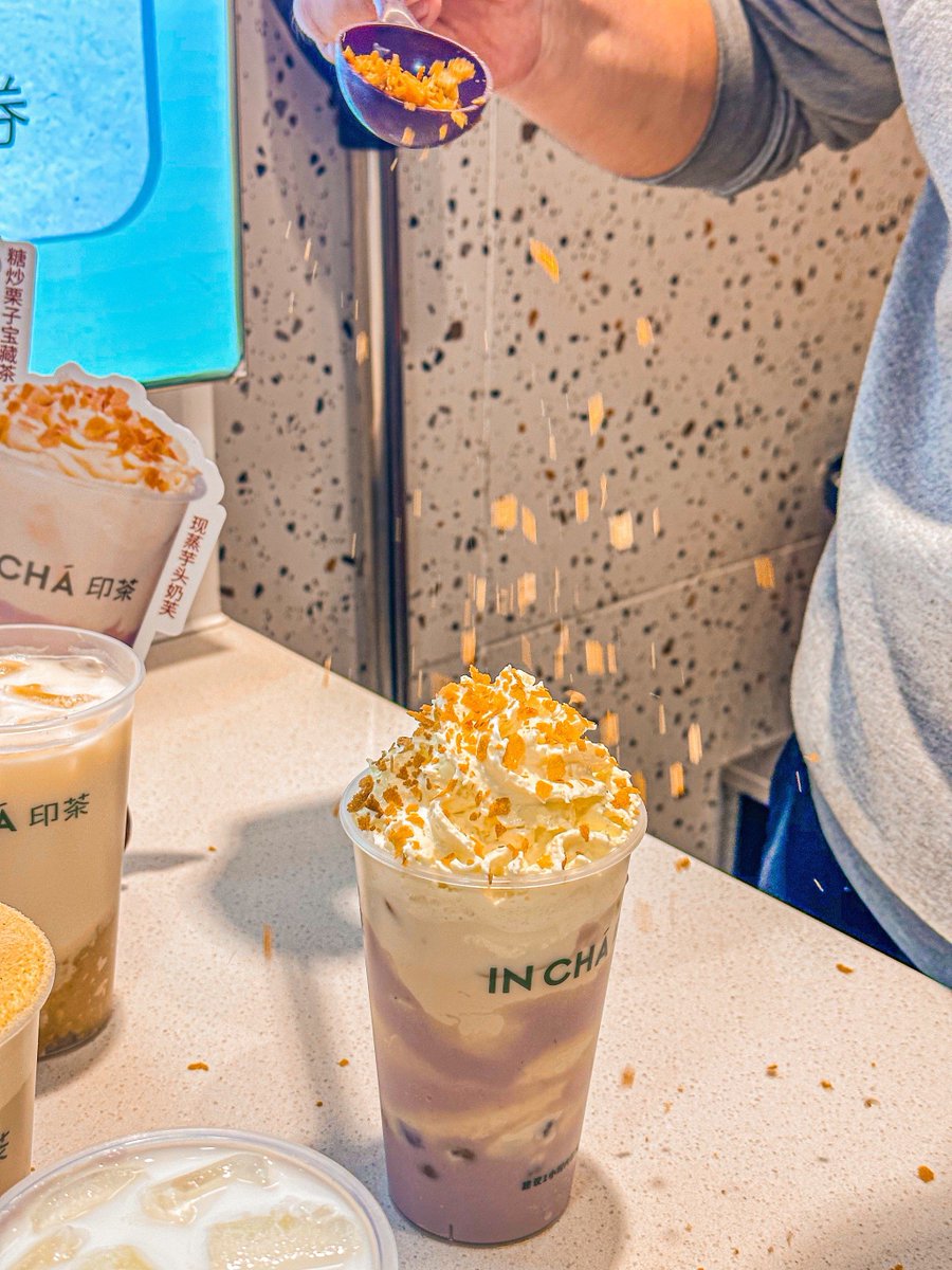 RoyalAvengwzly's tweet photo. Just found the coziest hidden boba spot in town! Their taro milk tea is so creamy and sweet—perfect afternoon pick-me-up  10/10 will be back next week! https://t.co/f4665U8cT8