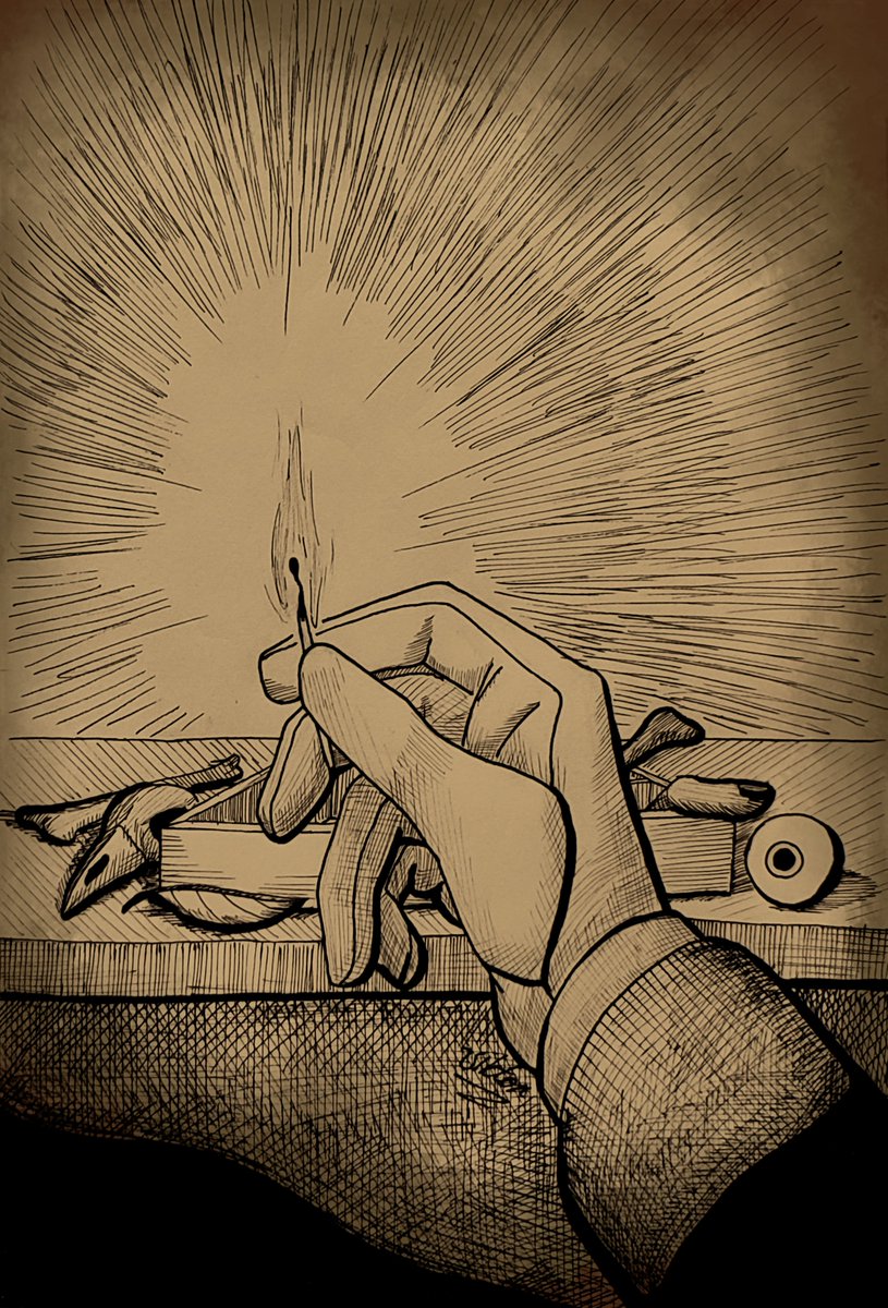 VIKTOR971344's tweet photo. Day II

Matches × Relics

#laketober2026 #ServantOfTheLake #inktober2026 #inktober #rustylake https://t.co/Yu3DXY0jfi