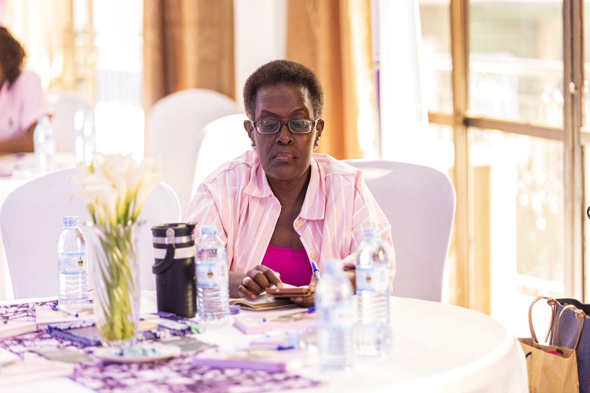 FIDA_Uganda's tweet photo. From crisp whites to vibrant pinks, our members are showing up in style as we come together to connect, reflect and celebrate our collective journey at the #AGM2026. 🤍🌸
#ReimaginingWomensRightsAdvocacy https://t.co/bQuJ6Ugmq5