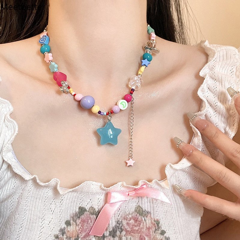 bpaayam's tweet photo. prettiest   necklace   ⭐🩵 https://t.co/sinsCobadL