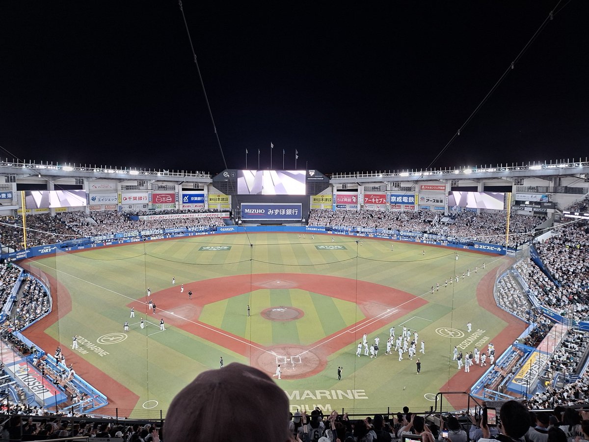 mihirochio's tweet photo. 唐川の引退試合、最高の終わり方！ https://t.co/e3mem8LK0J