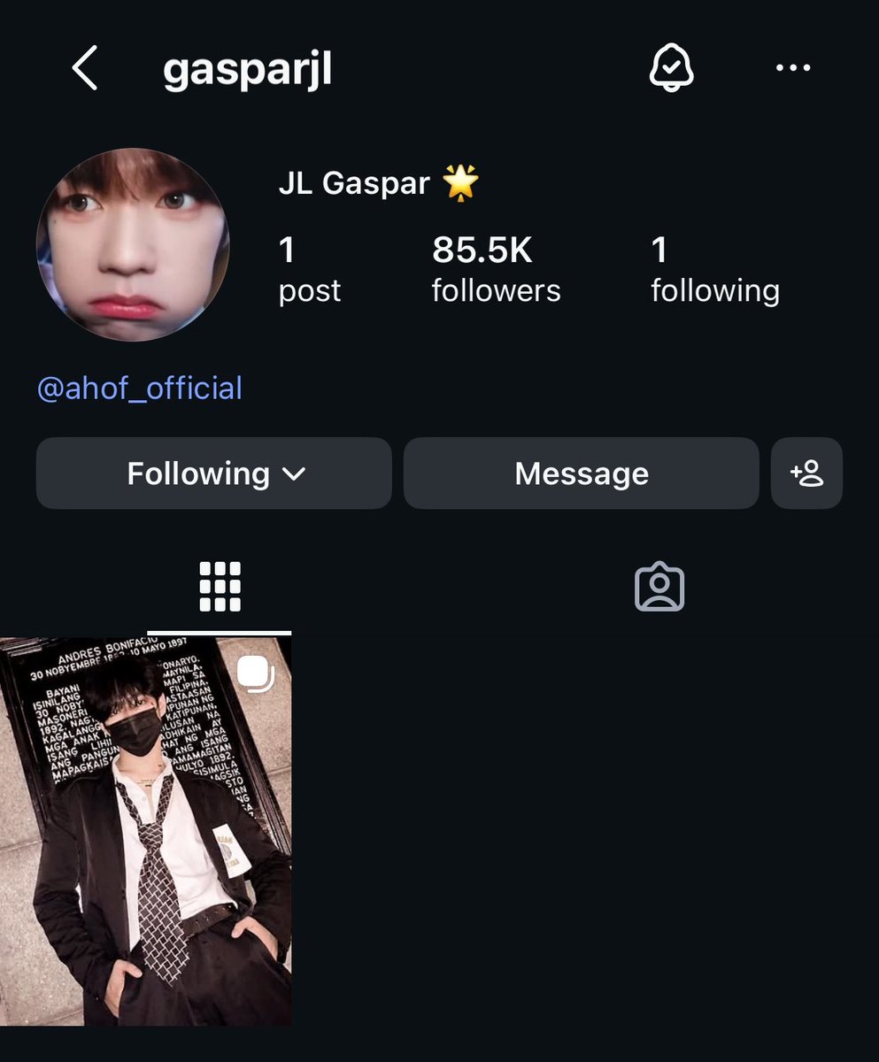 GelaforJL's tweet photo. https://t.co/YqL8TNo6TJ

Let’s follow JL’s IG account 🥰 https://t.co/3VBqmnedVW