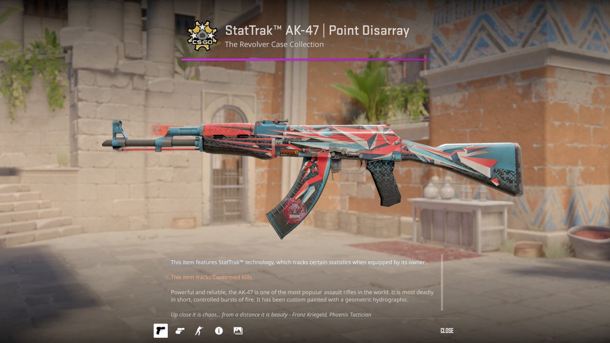 Tomas1120_'s tweet photo. 🎁 ST AK-47 | Point Disarray FT ($33)

➡️ TO ENTER:

✅ Follow me &amp; @cs2websites
✅ Retweet + Like

⏰ Giveaway ends in 72 hours! https://t.co/APBAbJfEk3