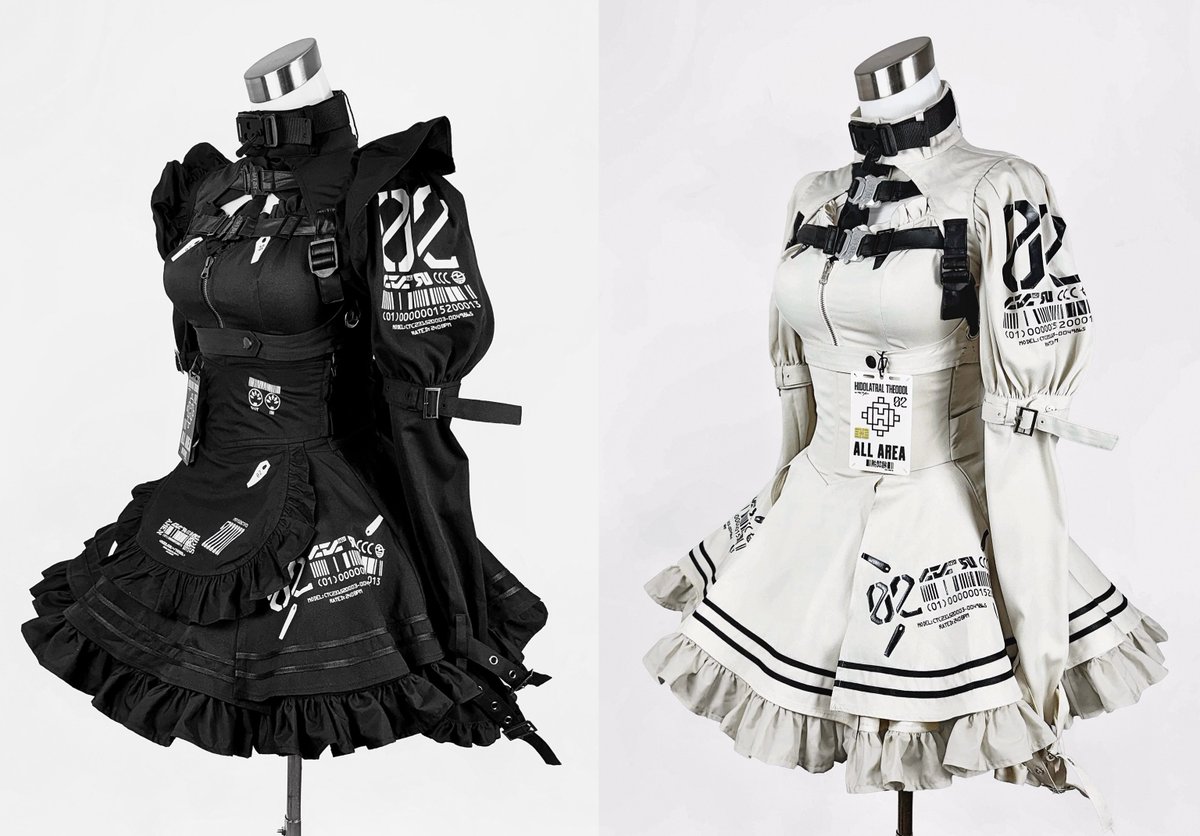 THEODOL_TKN's tweet photo. 《【中央町戦術工芸コラボ】タクティカルハーネス》

ソシャゲキャラのスタイルになれちゃう！
ネクタイ付きのタクティカルハーネスが登場❤︎

胸元とアンダーを強調するシルエットで、とびきり細見えが叶います◎
コーデのアクセントに。

10/9 11:00-POPUP 20:00-通販
🛒 https://t.co/EEI8kTMxtL https://t.co/ZZmOXdW2ZF