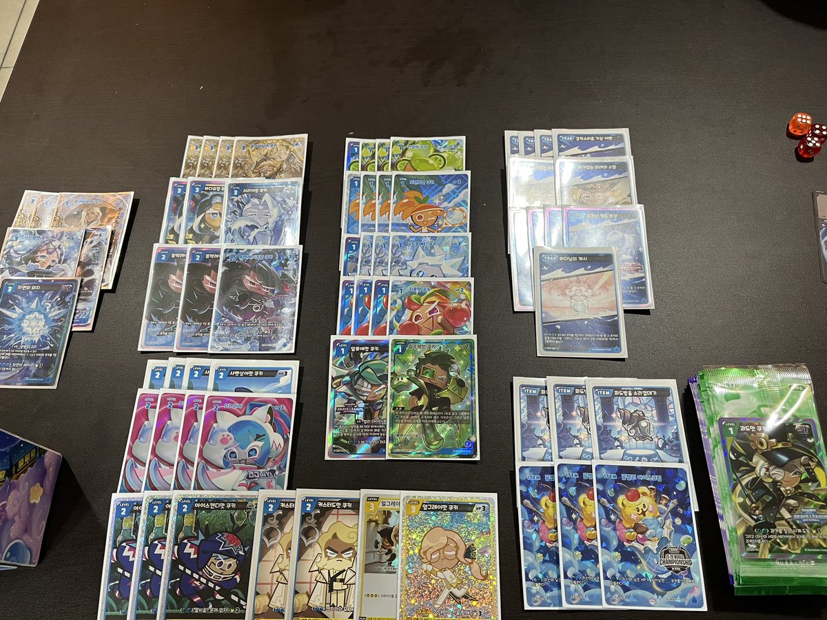 Kanen_TCG's tweet photo. 10/3 쿠키런 카드게임 브레이브리그 봉천 데쿠데쿠 4인 2R
Deck : PVC🔵

1R : Salt Cacao🟣 2nd ☑️
2R : LV1🔴 1st ☑️ https://t.co/nGHL4LtatJ