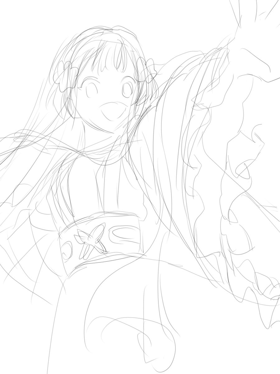 chamamama__03's tweet photo. 下書き→線画→完成

#ふつつかな悪女ではございますが  #黄玲琳 #朱慧月 https://t.co/t4BAv5Ooe6