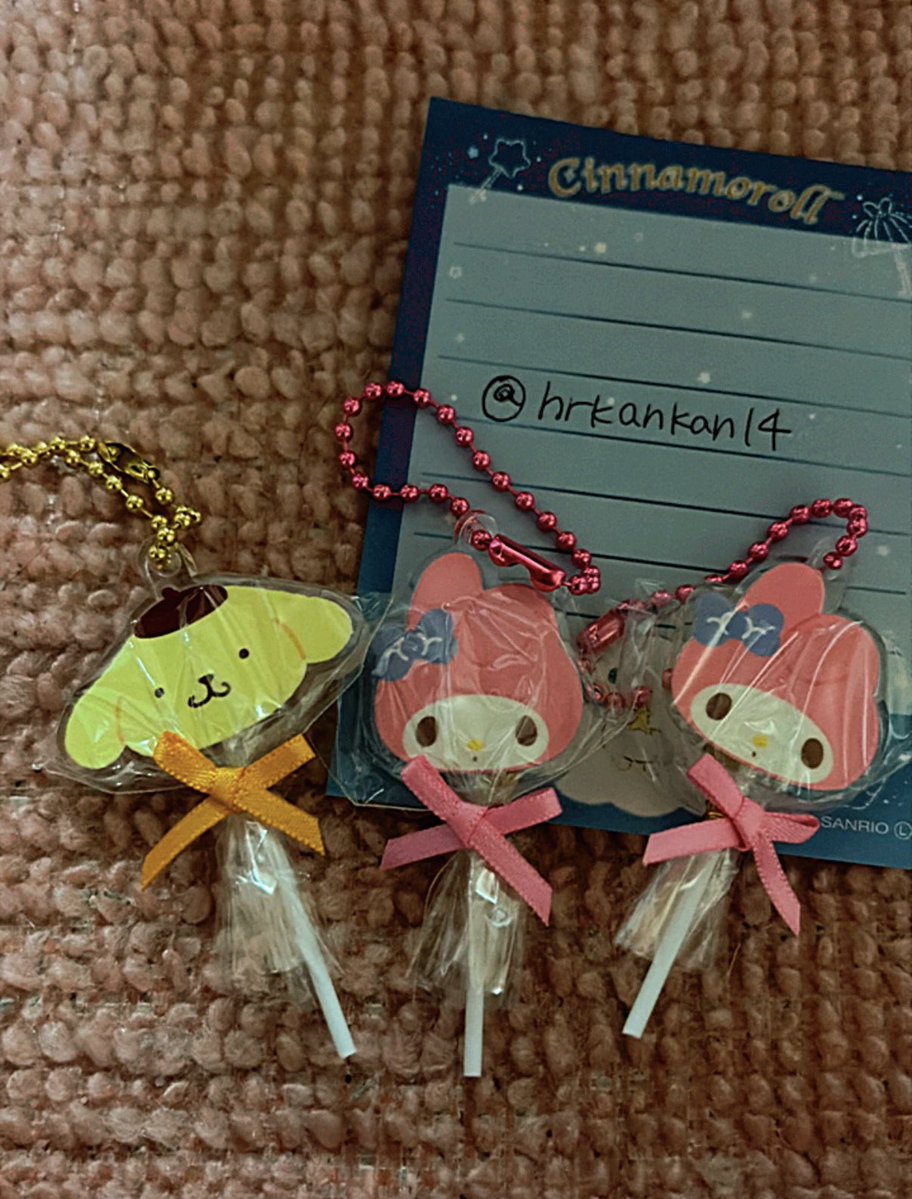 hrkankan14's tweet photo. サンリオキャラクターズ
キャンディポップキーホルダー

譲▶︎ポムポムプリン1、マイメロ2

求▶︎シナモン、ポチャッコ

郵送での交換希望です📮
お気軽にお声掛けください

 #サンリオ  #ガチャガチャ   #キャンディポップキーホルダー https://t.co/uoM81DOsWT