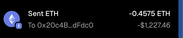 0xObsidianeth's tweet photo. @JadeJMA1 Bro the exact same shit happened to me in the last couple of days. I didn't connect to anything suspicious or knowingly approve anything, yet my wallet got drained.

Something's going on that we don't know about I've seen so many people getting drained lately https://t.co/aSHIRwTN0B