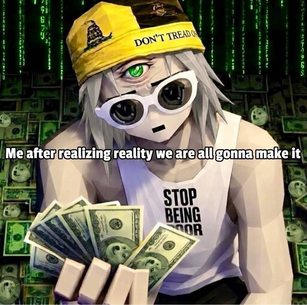 Erenyeager579's tweet photo. @theionicXBT Ready to risk it all for WAGMI 
WAGMI is the golden ticker that I see a lot of vision in 

Going all in is gotta be the best decision soon
We Are Going to Make It 
@wearewagmi https://t.co/LYWHdNLskM
