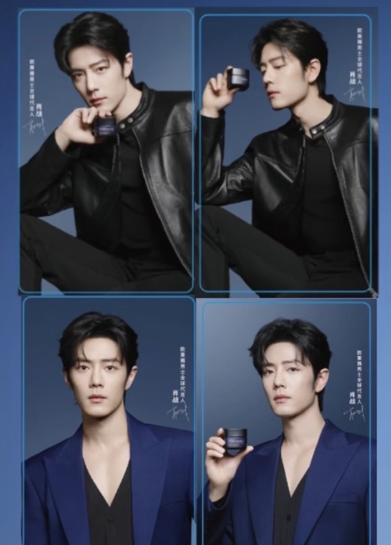 xzmelons's tweet photo. L’Oreal Men Expert new merchandise with global brand ambassador #XiaoZhan! 🤩 I need the HD of these photos! https://t.co/GGlM0R5wSF
