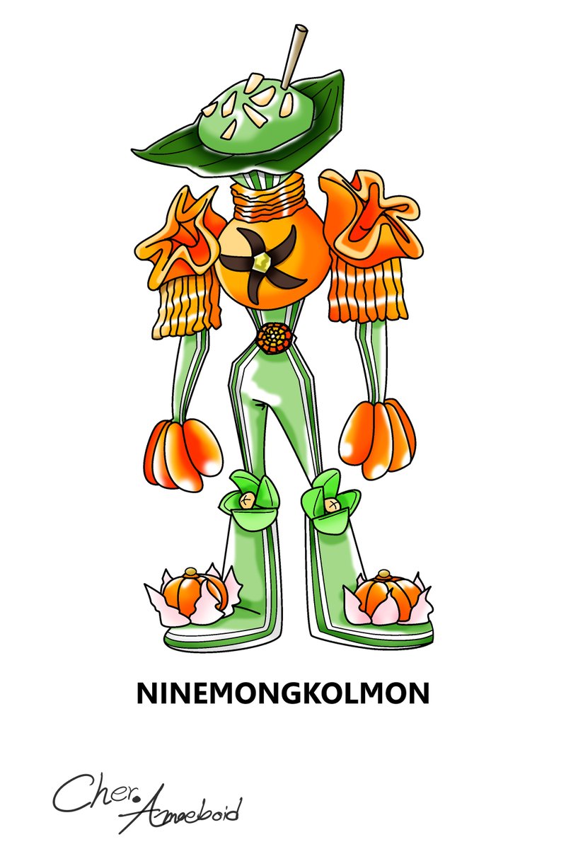 PRm4hWxdnCfBwft's tweet photo. Type: Food
Baby I: Katimon
Baby II: Aluremon
Child: Nomchanmon
Adult: Nombueangmon
Perfect: Bualoimon
Ultimate: NineMongkolmon
#Digimon #DigimonTamer #originalchacter #originalstory #characterdesign #Digifake #DigimonFan #AmoeboidServer https://t.co/mTaaGmwrIF