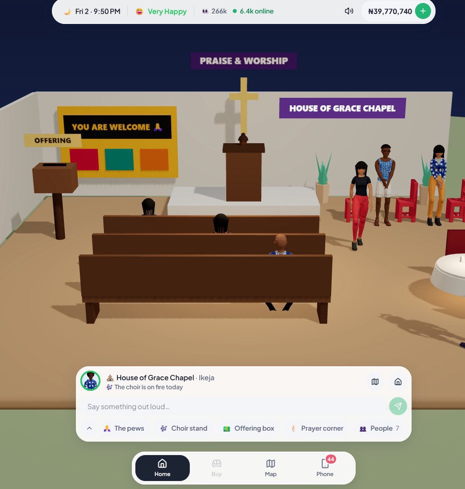 pushiingETH's tweet photo. Here’s a cleaner version that keeps the big idea and makes it sound more like a product concept:

Lagos Life: The Nigeria Metaverse.

Imagine turning real Nigerian cities into a living social game—starting with Lagos and eventually expanding across the entire country. https://t.co/QoHFhZZ5cU