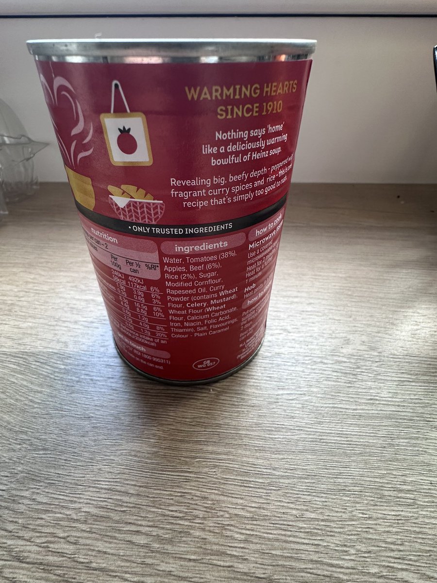 ArconSkysII's tweet photo. Hey @HeinzUK care to explain why you are putting #FolicAcid in your Soup?

Asking for a friend who may one day be part of a Class Action Litigation when Nuremberg 2 is underway👍🏻

Yum 😋 looking forward to your response. https://t.co/5uO9Z4O8pZ
