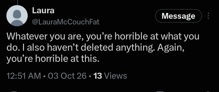 StandGuardDaily's tweet photo. @LauraMcCouchFat Dig deep enough u find out why u deleted this and then lied about it. https://t.co/qXQpBj79YL