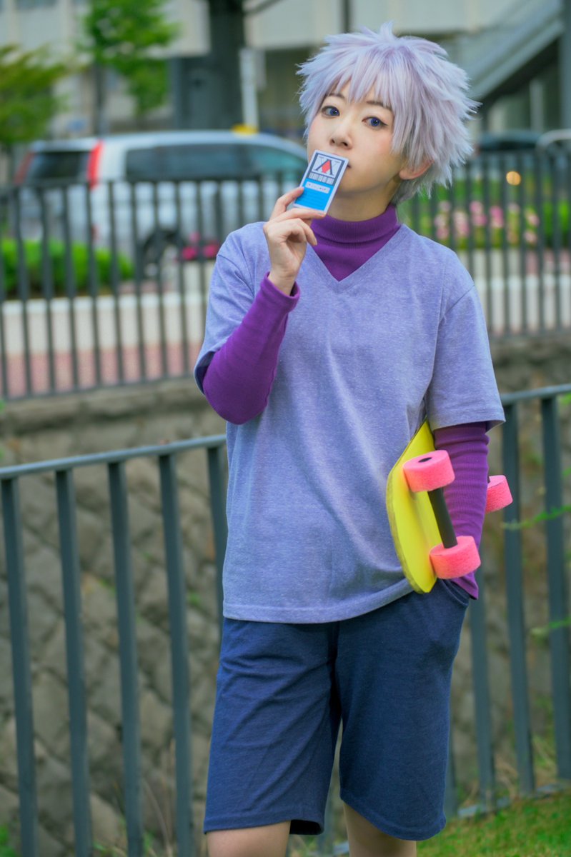 coco_a_a's tweet photo. 【 #cosplay #coco_a_cos #コスプレ 】

HUNTER × HUNTER ／

                キルア=ゾルディック🛹

📸：@hiro_0718 

 #サツコス 
 #9月19日サッポロシティで https://t.co/pEWXycFZ4r
