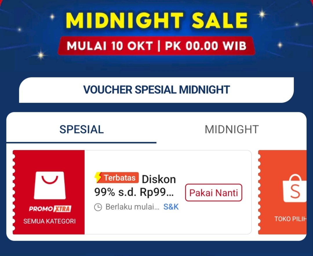 mandykhap's tweet photo. Mall diskon 99% sd 999k

Berlaku 10 Oktober jam 00
Klaim disini:
https://t.co/Oqw5IqWYmy

Jam 12 &amp; 20 ada juga, bisa klaim disini:
https://t.co/qxGpLPOX3i https://t.co/ClEe0ETHRo
