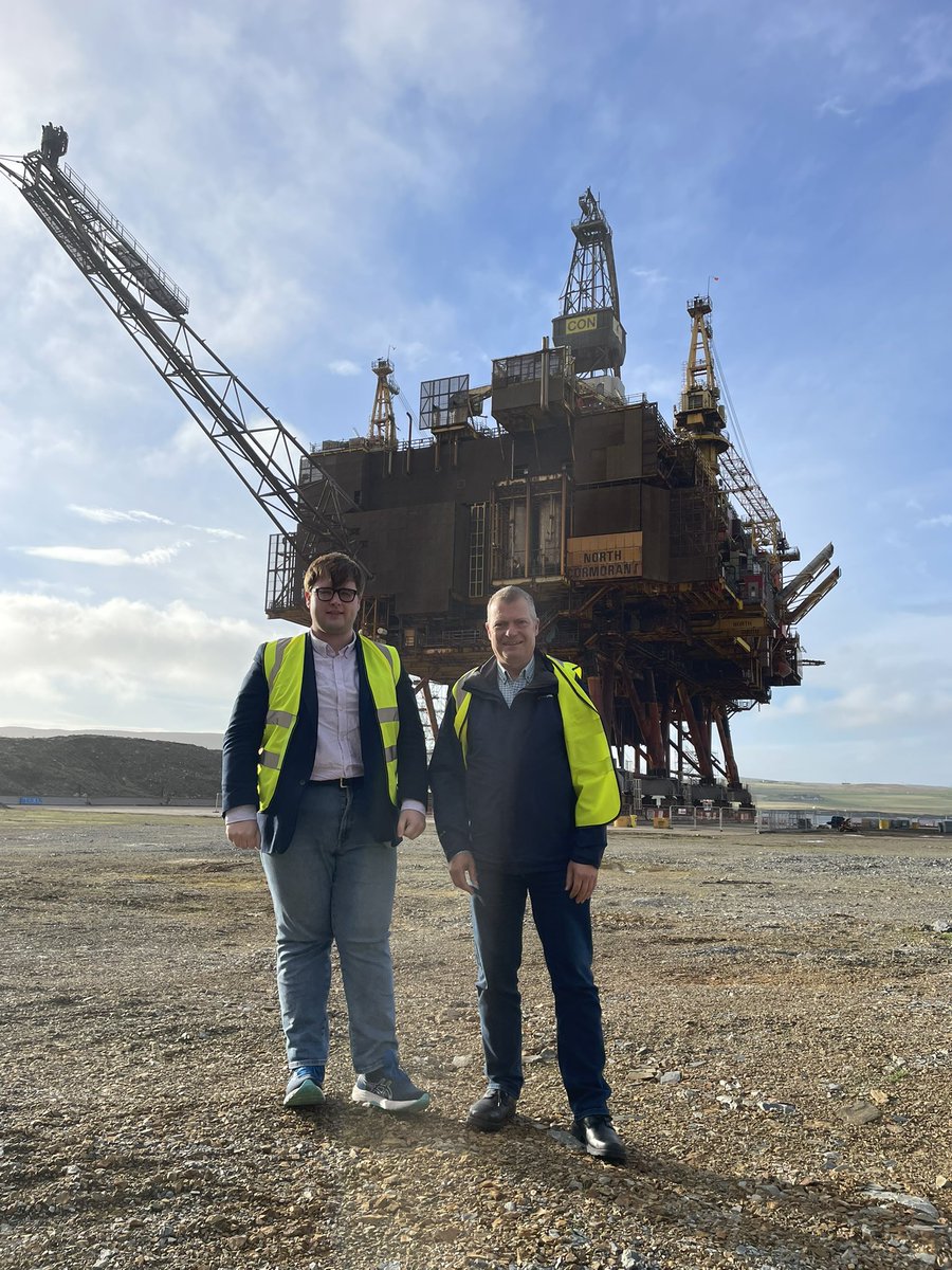 GrahamSMSP's tweet photo. It was great to visit @LerwickPort during a fact-finding visit to Shetland with @Max4Moray where we found out lots about ferries, planes, energy etc. Very useful for my work with the @SP_TransportCom https://t.co/UY7LZoop43