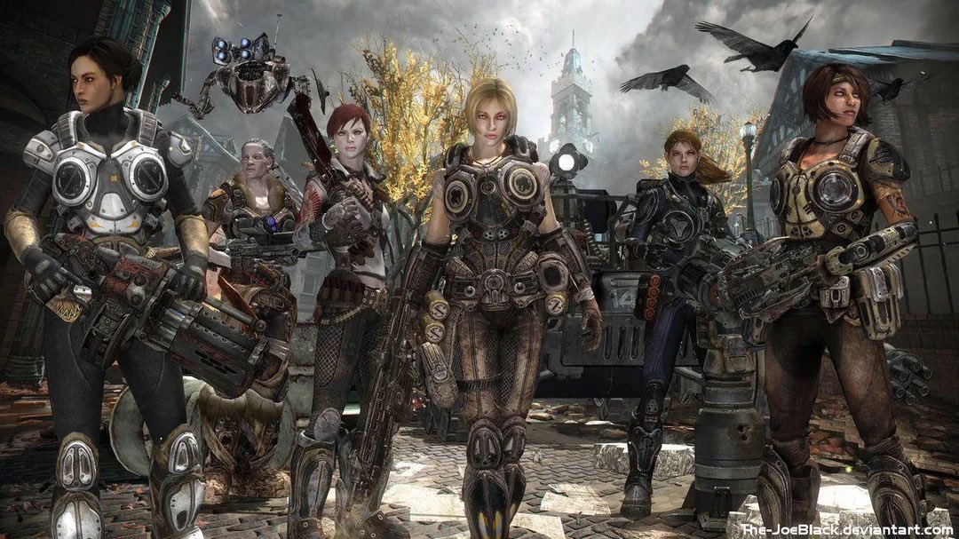 ItsAhki_'s tweet photo. - complete the entire story with friends 
- 4 player co-op in a world where everything is trios 
- large scale horde mode / pve experience 
- fleshed out PvP arena experience 
- earn cosmetics from playing 
- crossplay between Xbox / PC 
- progression systems 
- buttery smooth gameplay during large scale events
- ranked pvp 
- the best cover based gunplay in gaming history 

But you want to draw the line at flags & a female captain? 

Toxic take from these folks and it’s honestly just weird. 

Shoutout to out to all the men and women who worked on Gears Of War E-Day #GearsOfWar