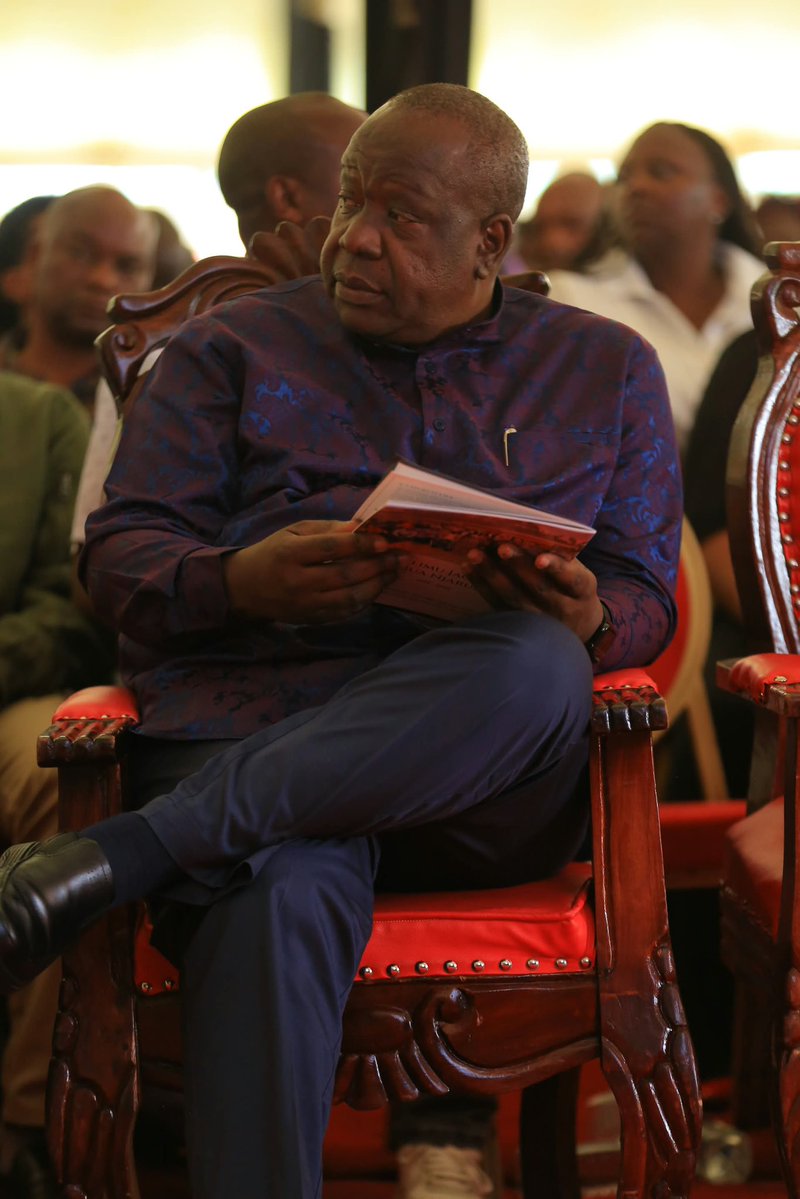 RealMatiangi's tweet photo. Today, I joined my sister Hon. Martha Karua, her family, friends and fellow Kenyans at Mugumo Primary School in Gichugu, Kirinyaga County, for the funeral service of her beloved father, Mwalimu Jackson Karua.

Together with leaders from across the country, we stand with the Karua family in prayer and solidarity as they lay their patriarch to rest.

May the Lord comfort the family, and may Mwalimu Jackson Karua rest in eternal peace.