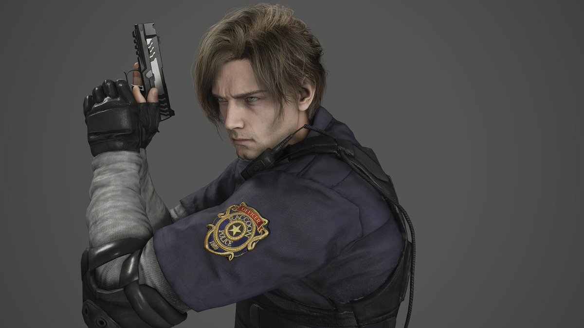 jamessunderand's tweet photo. Finished re9, so freaking sad but hey I got rpd Leon now >_< https://t.co/kWFqcwijOX