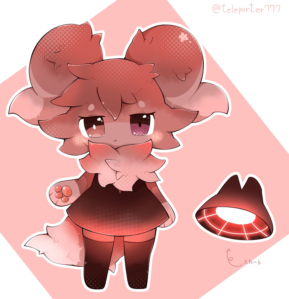 teleporter777's tweet photo. あかいろのポータル
#モフモポータル
#ケモノ https://t.co/8pjECKBRsC