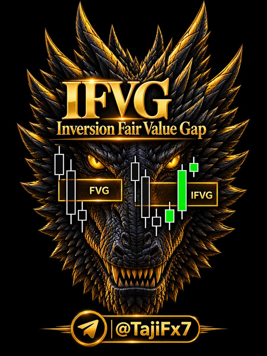 Sniperictcharts's tweet photo. When an FVG Fails, Pay Attention. 👀

The same imbalance can flip its role and become an Inversion Fair Value Gap (IFVG) — turning previous support into resistance or resistance into support.

#ICT #SMC #IFVG #FVG #PriceAction #Trading #Forex #TajiFx7 https://t.co/avEFxD4Ot9