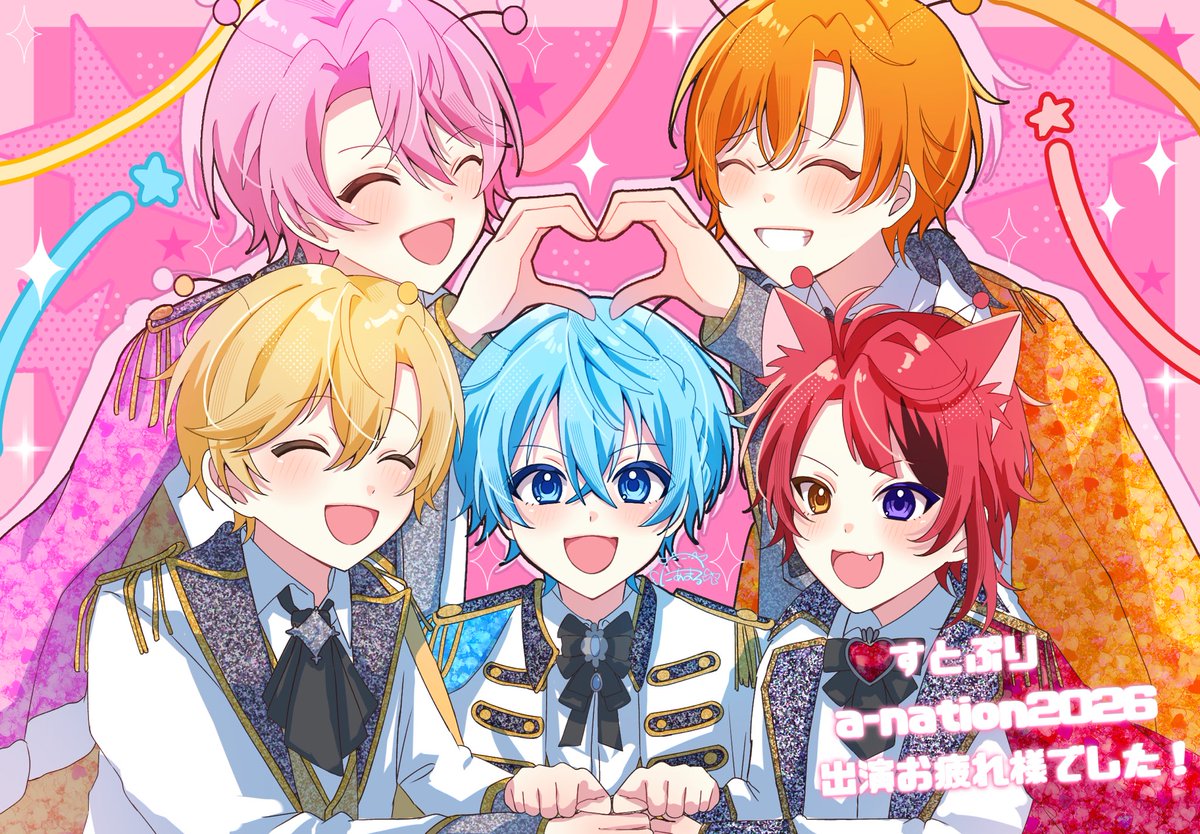 nia___stpr's tweet photo. すとぷりa-nation2026出演お疲れ様でした🍓👑✨.ﾟ･*

#すとぷりぎゃらりー https://t.co/6EzFMaxzQO