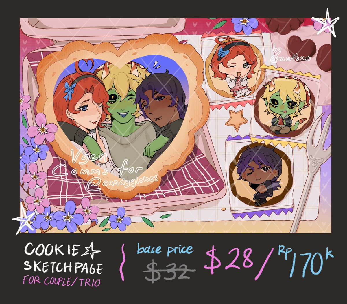 meribomu's tweet photo. [🔁 and ♡s appreciated!]

hello! im opening comms again for semi urgent needs TT please help if you can! ToS on reply^^

🔗: https://t.co/3nFQyKH6BA

☺︎ #VgenComm #zonauang https://t.co/w29dgGRDKT