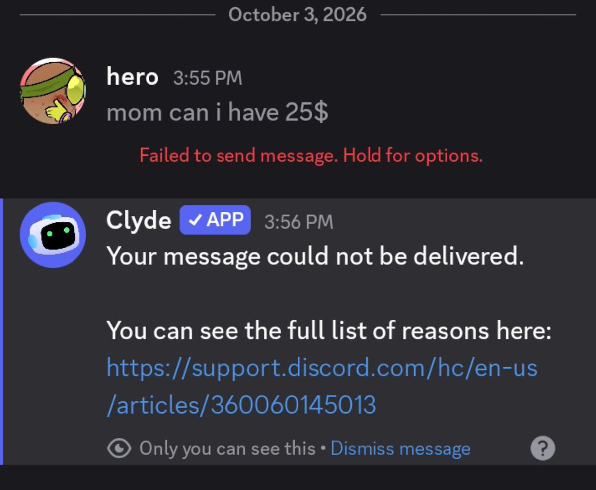 _takeajoke's tweet photo. ????? my mom just blocked me on discord???

⚠️WARNING: IF YOU SAY "WHITE PEOPLE BE LIKE" YOU WILL BE PERMANENTLY BLOCKED ⚠️ https://t.co/D7NSIfcr5i