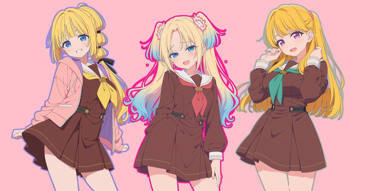 LL_SchoolIdol's tweet photo. 金髪みらぱ！ https://t.co/zOyHmqrweK