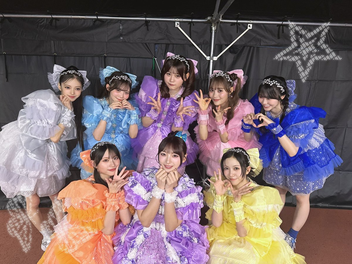 rise_ss0731's tweet photo. もあすたちゃんのステージみれた♡♡！

キラキラしててかわいくって素敵だった.*･ﾟ　.ﾟ･*.
まりんちゃんはステージからりせのこと見つけて会釈してくれたよかわいいwwwwww
終わったあともみんなでりせの所まで来てくれて優しくていい子達でいっぱいよしよしした˃ 𖥦 ˂

 #もあすた https://t.co/rpQSiwYUtC