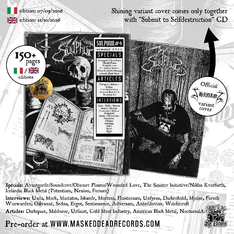 METALWAVEItaly's tweet photo. SULPHUR FANZINE: il numero #4 con dischi di SHINING, ROTTING CHRIST e MONUMENTUM #metalwave #FalcePress #SULPHURFANZINE #SHINING #ROTTINGCHRIST https://t.co/eRgh24sm9p