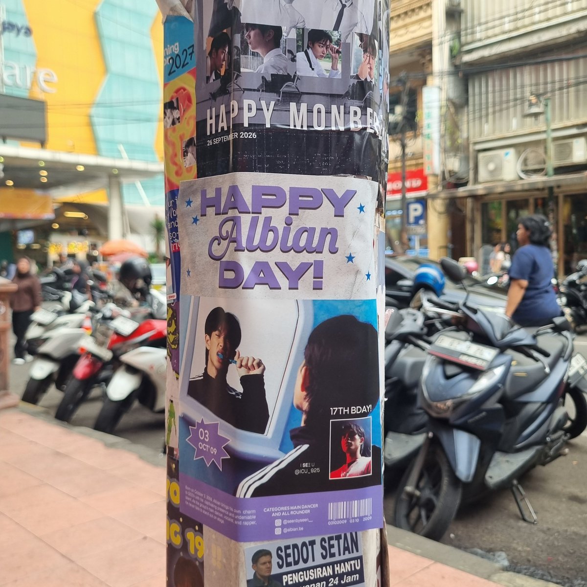 w_all_flower__'s tweet photo. 📍Spotted
Happy bday albiaaaaaan! 💕  @seenbyseen__ @ICU_925

#HappyAlbianDay #Happy17thBdayOurSunsetBoy https://t.co/JakwkNsS02