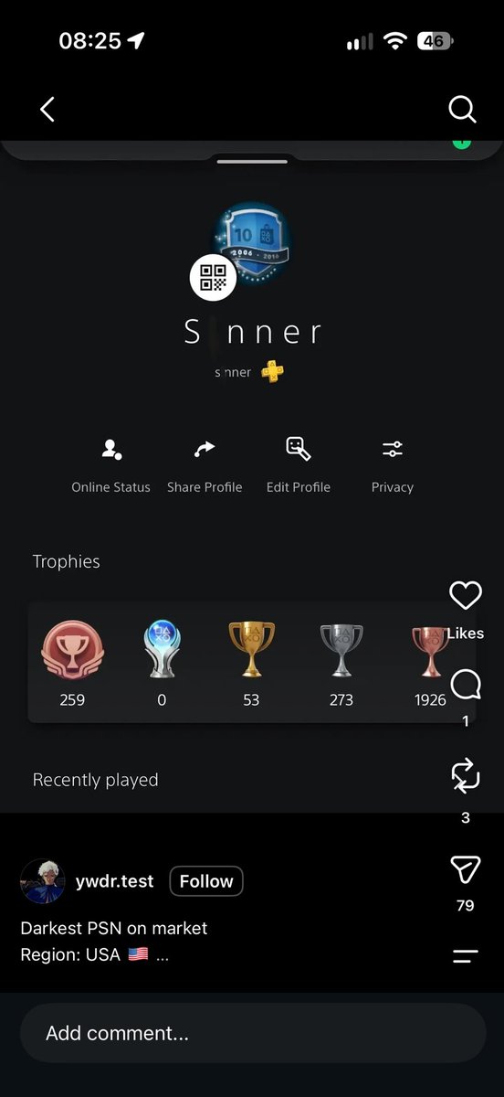 2_Old_4_Gaming's tweet photo. Search “PSN Account for sale” on Instagram and there are countless results of people selling stolen accounts. This should not be happening! https://t.co/It8x96RWCq