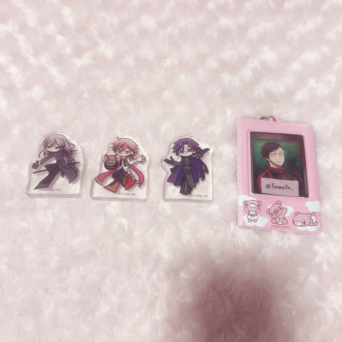 fwmello_'s tweet photo. 【交換・譲渡】
桃源暗鬼 RPG 冒険譚 アニメイト ころっと

求┊︎並木度＞定価+送料

譲┊︎花魁坂 桃華 桃寺
(花魁坂は交換のみ)

・郵送交換
・検索からでもお気軽にお声掛けください♩ https://t.co/9AFSIR1iYE