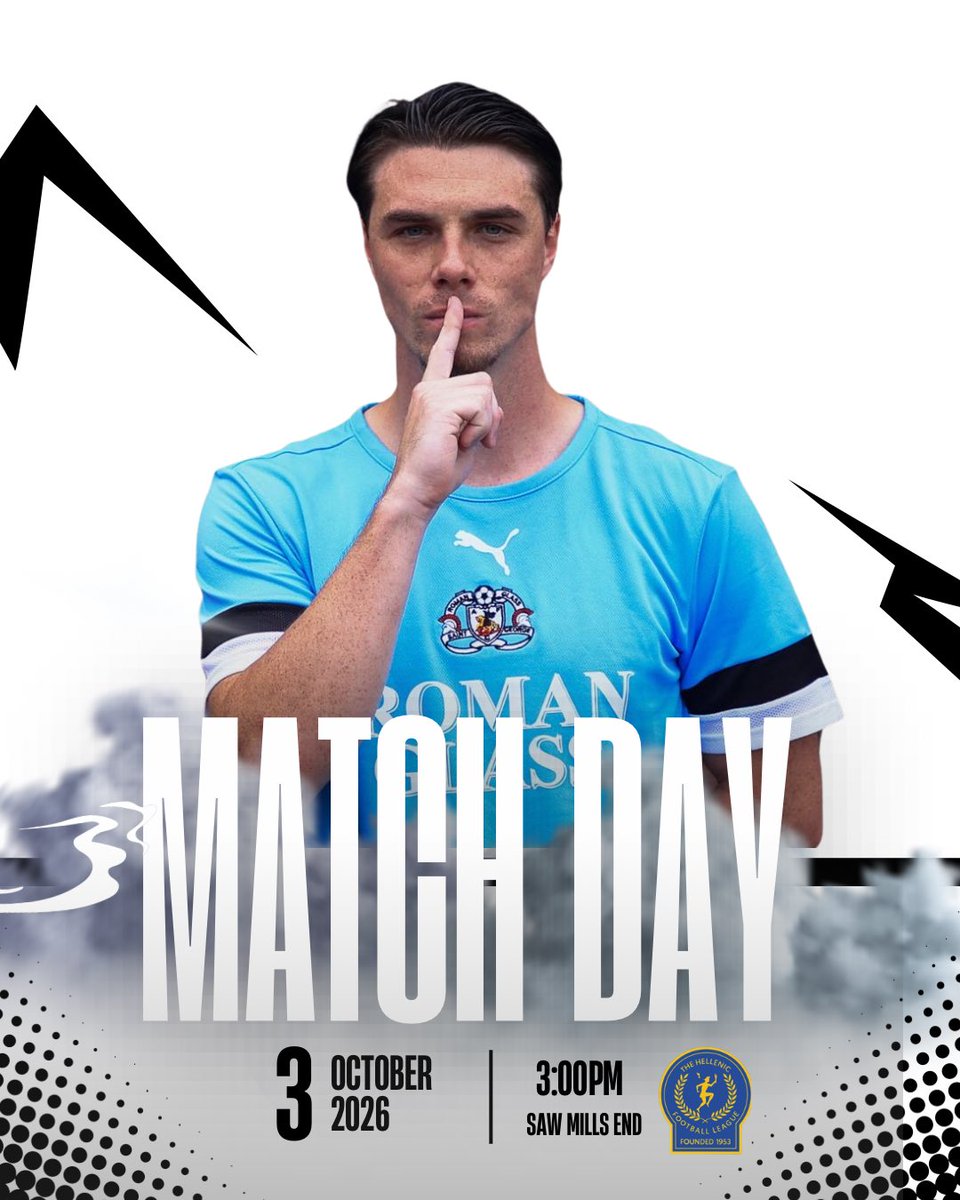 RomanGlassFC's tweet photo. ⚪️⚫️MATCH DAY⚫️⚪️

We head down to @longlevensafc in the search for 3 more points! 

⏰3:00pm KO
📍Saw Mills End, GL4 3BN

@swsportsnews 

#UptheGlass https://t.co/a5YalrZb2N