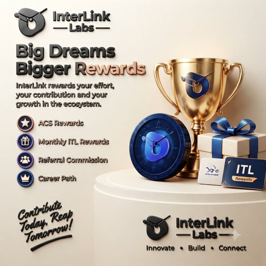 VaasuKadiri94's tweet photo. InterLink Labs is dedicated to recognizing your effort, contribution, and continuous growth in our ecosystem. From ACS rewards and monthly $ITL distributions to referral commissions 💜
#InterLink #InterLinkLabs #CommunityFirst #Web3Community #ITL #ITLG #RewardsProgram https://t.co/OVsQbXwZUH