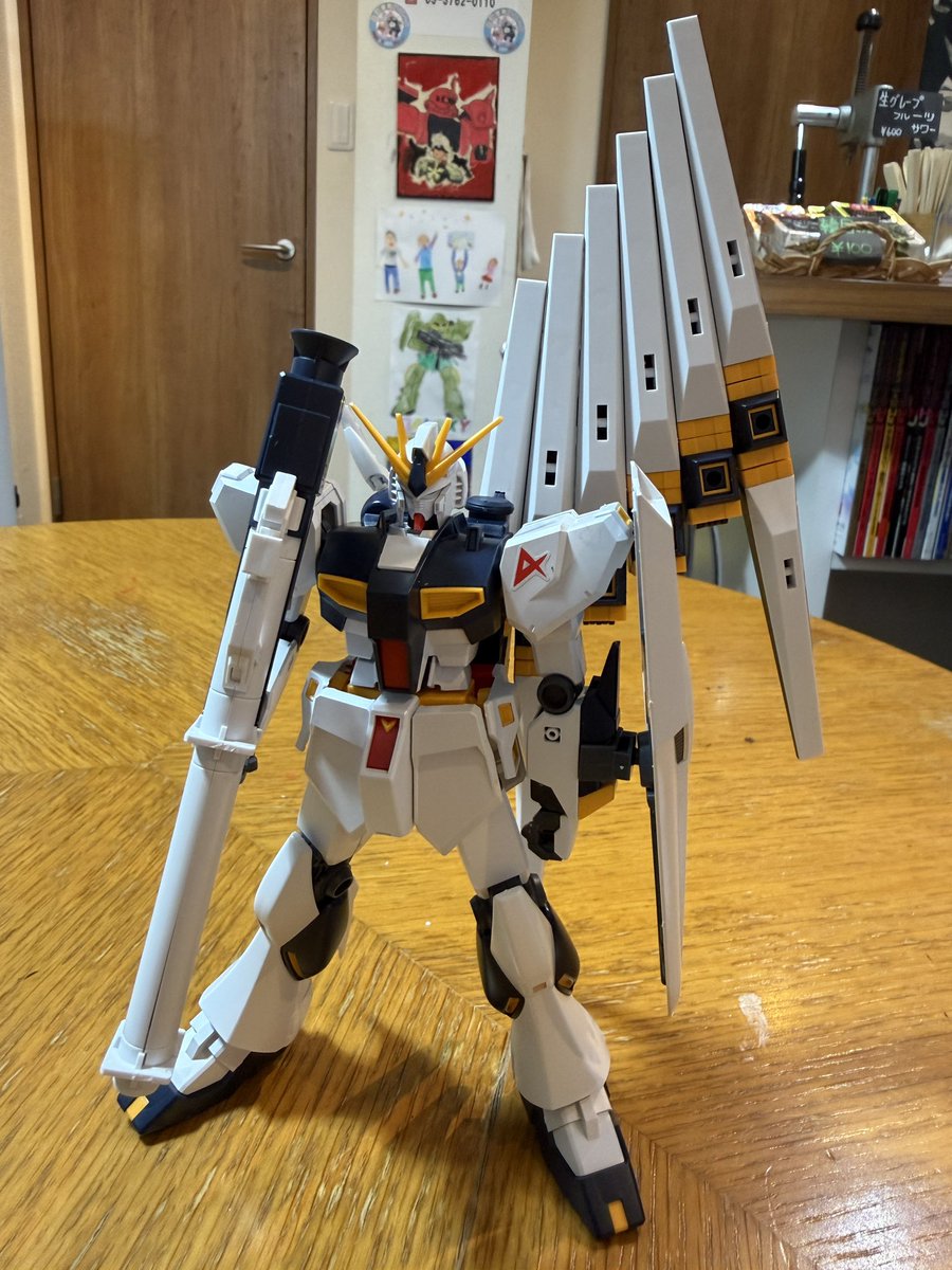 MoruMogutan's tweet photo. EGνガンダム フィンファンネル
 #ガンプラ https://t.co/1PEECASS5l