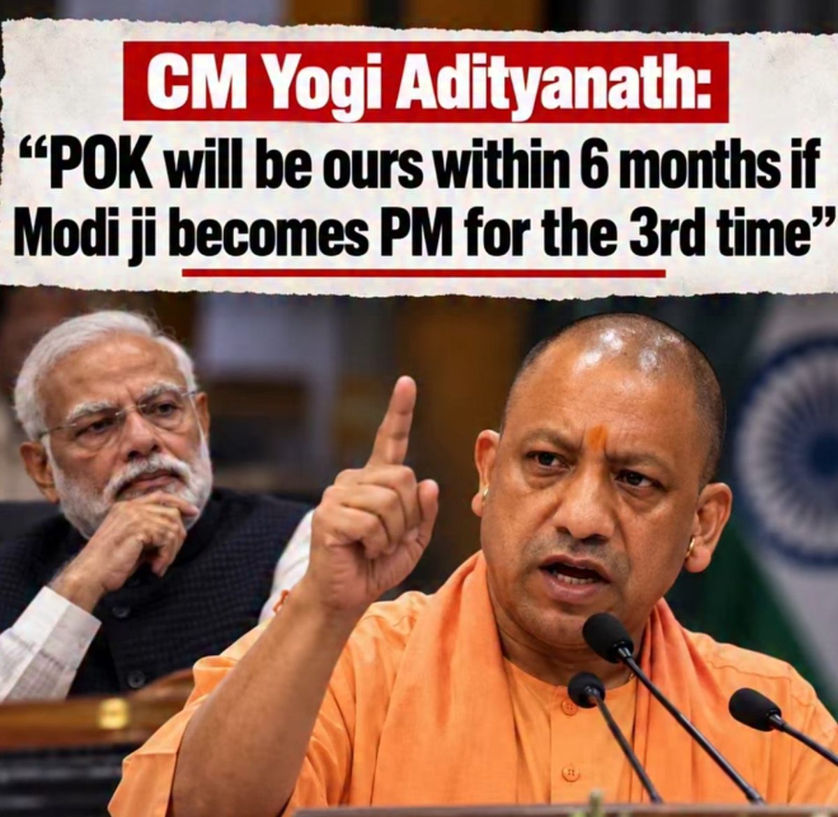 RavindraArjun07's tweet photo. Where is PoK Mr Fanta...? @myogiadityanath

It's already been 2 Year's 4 Month's Now.... Still Waiting for PoK😭 https://t.co/C2sF7eZ45v