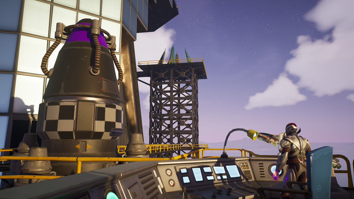 CorruptedSeven's tweet photo. "SEVEN TOWER"📡
#Fortnite #Fortography #TheSeven https://t.co/yPdyR2pP10
