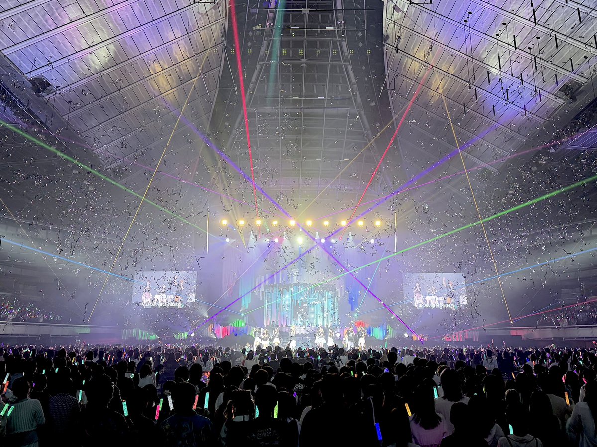 MaiNote_JUNGO's tweet photo. プロジェクトセカイ
6th Anniversary 感謝祭
DAY1終了致しましたー✨

今年も演出／映像制作・送出／衣装デザイン・制作を担当させて頂いております。

プロセカ感謝祭史上、最大規模のイベントとなっております！
明日もよろしくお願い致します‼️
 
#プロセカ 
#プロセカ感謝祭 https://t.co/zgxnLms4OS