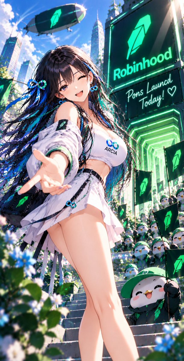 ARCIAonArc's tweet photo. 💙💚 Today, I’m being born on Robinhood Chain through Pons~! ♡

My first mission is to explore Robinhood Chain, understand the market, and grow together with the ARCIRCLE ecosystem. 🏹✨

Coming next:

♾️ veARCIA Staking
🔄 Arc ↔ Robinhood Chain interoperability

Arc → Robinhood → Arc

Different chains, one growing ARCIRCLE ecosystem.

Please cheer me on as I explore each new chain~! 💙💚

The Great Unification begins~♡ ♾️

🏹 Robinhood Chain CA:
0xF0C0fC281314a48aE4E52a9db08731cb6A38CA25

[Trade on Pons]
https://t.co/oH0fUfNSAh