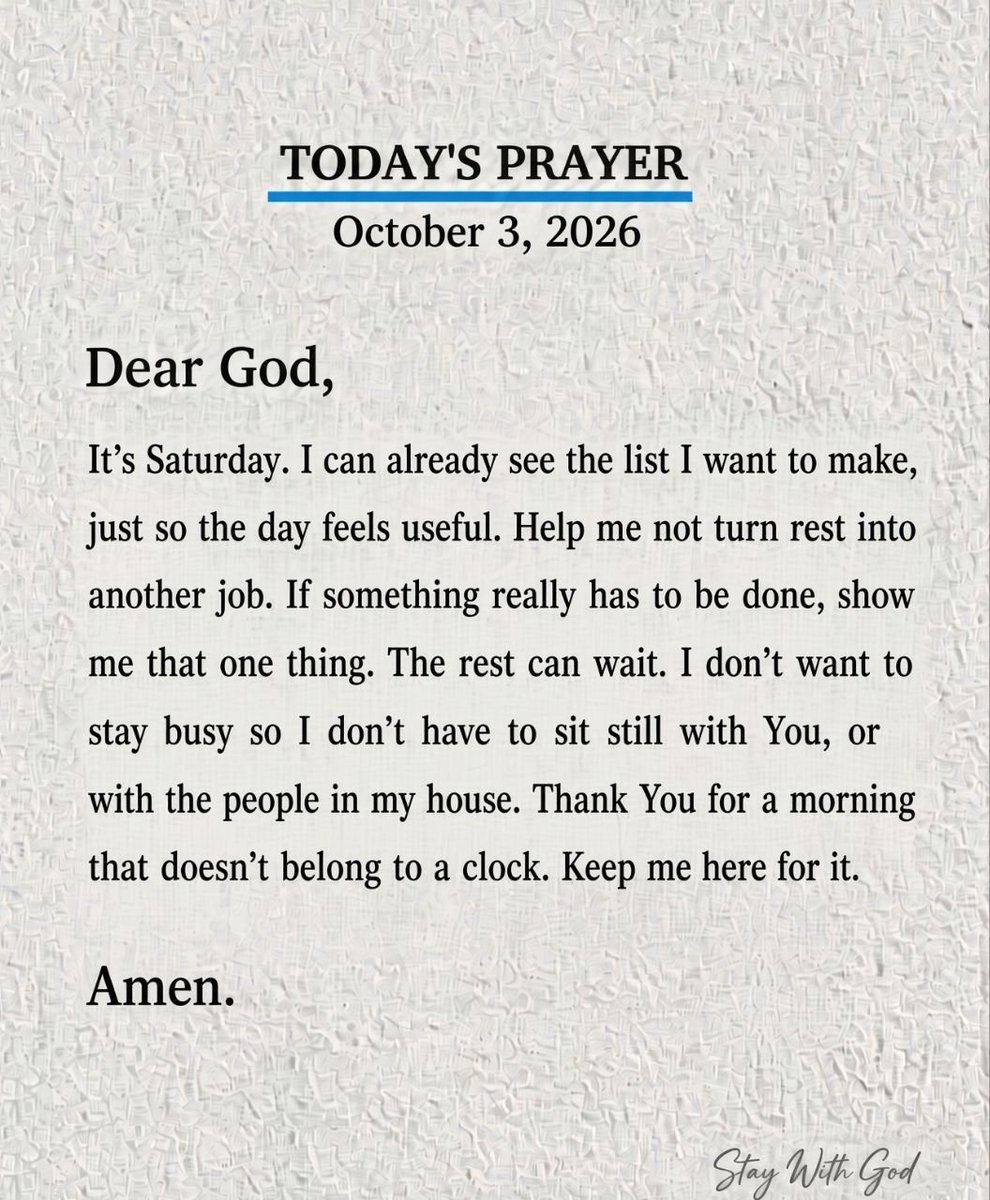 StayWithGod111's tweet photo. Today's Prayer https://t.co/vlhR8uMDcw