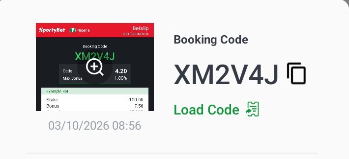 AvailTipz's tweet photo. From Pre-match to live, SportyBet covers every angle."#Sportybet

4 Sharp Odds👇
WinningCode👉XM2V4J

18+Only-Play Responsibly🔞 https://t.co/nMPzPJ6lYQ