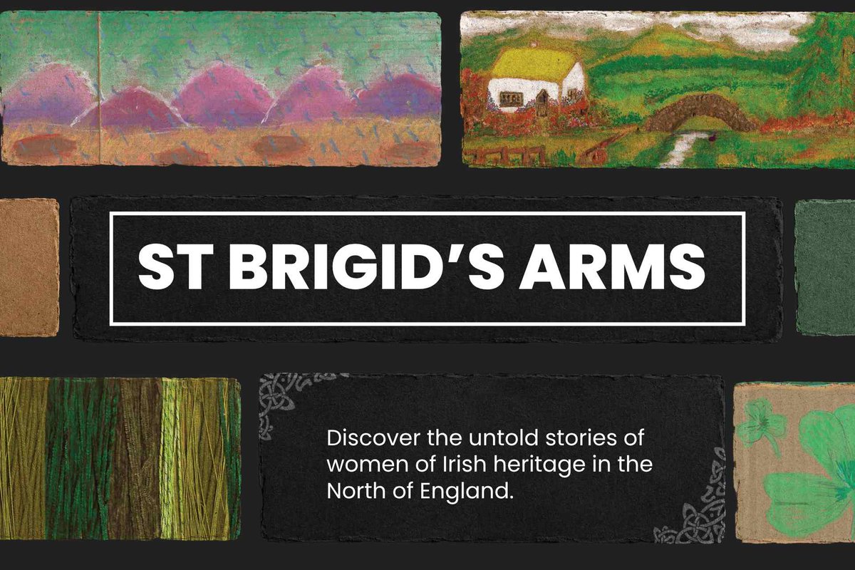 irishinbritain's tweet photo. Opens today!
Step into St Brigid’s Arms, an immersive exhibition exploring experiences of women of Irish heritage in the North of England with oral histories, visual art, music, dance &amp; film
Open until Sat 17 April 2027
Victoria Gallery &amp; Museum, Liverpool
https://t.co/tYh5GGj1rO https://t.co/tJCNumTpJo