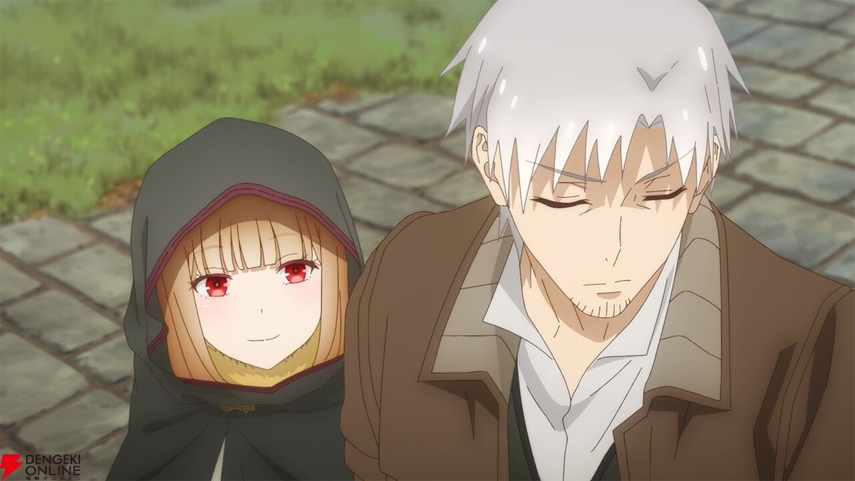 dengekionline's tweet photo. TVアニメ『狼と香辛料』第2期のティザーPVが公開されました！🐺
https://t.co/IgJ98kFmMt

初のアニメ本編映像が解禁。
レノスを目指すロレンスとホロの新たな旅路や、朴璐美さん演じるエーブ・ボランの登場にも注目です✨ https://t.co/dJsRTrojmx