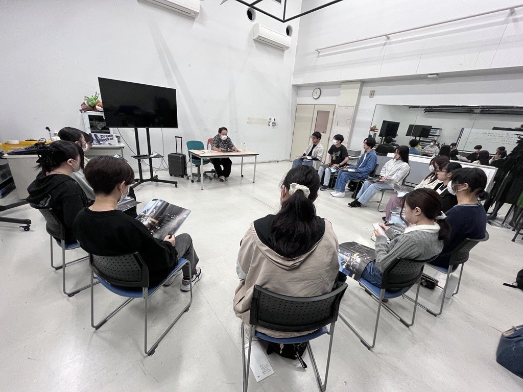 apteLab2026's tweet photo. 学校法人 国際総合学園 国際アート&amp;デザイン大学校さんにて、弊社説明会&amp;オーディション実施をさせていただきました！！✨

#アプトプロ #アプトラボ #声優養成所 #声優事務所 https://t.co/5kGyDnEB2g