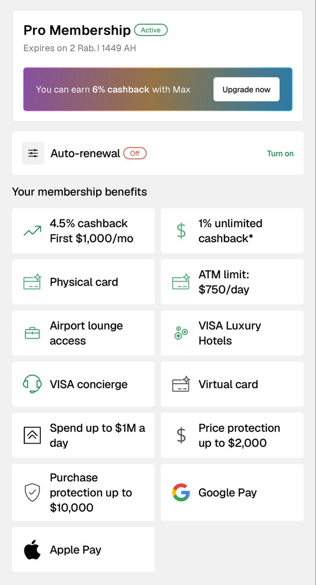 FintechTraveler's tweet photo. تم الاشتراك في فئة Pro من فترة وطلب البطاقة، وبانتظار وصولها 💳

وبمجرد وصول البطاقة بنشارككم التجربة كاملة إن شاء الله.

🔗 للتسجيل وإصدار البطاقة:
https://t.co/w7TfKqlZw1 https://t.co/rFL5tARu2v