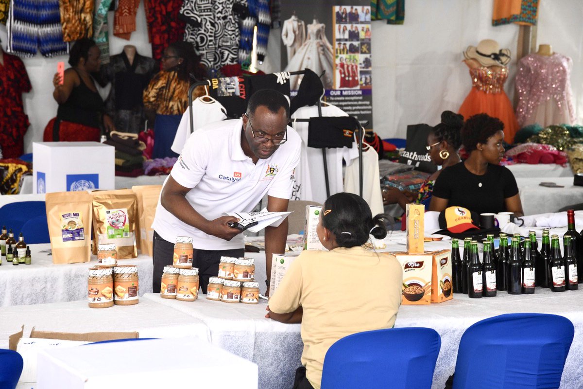 UNDPUganda's tweet photo. Happening now! ✨

#ThePearlMarketplace is live at Akamwesi Mall, bringing together local businesses, talent and creativity under one roof.

Come through, discover local products, connect with entrepreneurs. https://t.co/vCRxmtXZKt