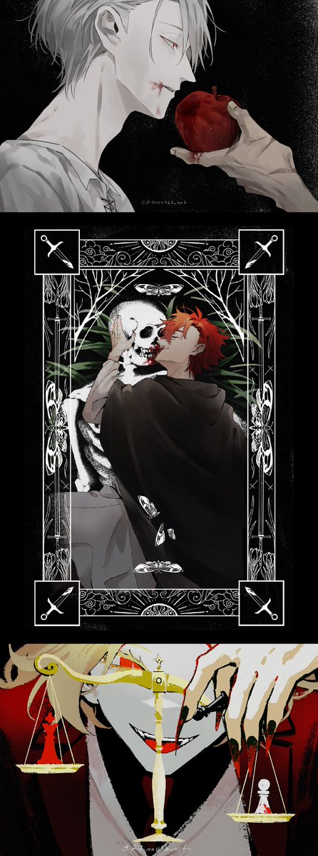 Rtima1123_art's tweet photo. #Reddenville - Blood and Sin 🩸🦇 ⚰️ https://t.co/h2sPjgIhZS